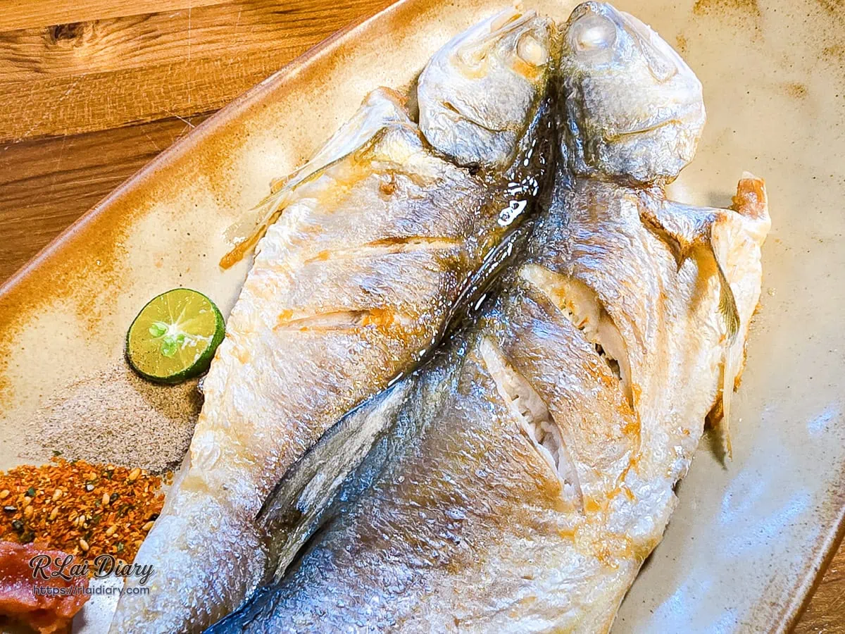 浪金魚舖經典鹽烤午仔魚雙尾