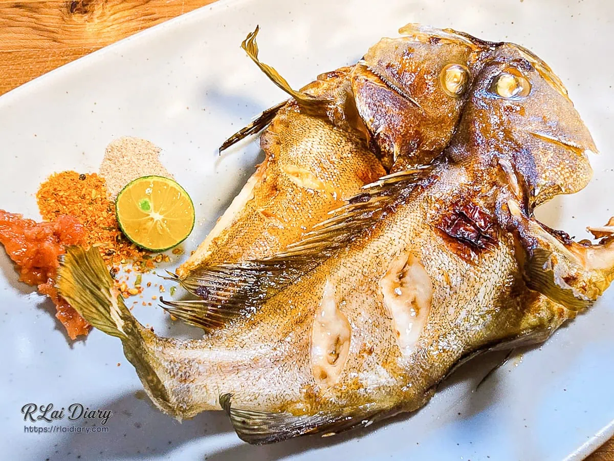 台中烤魚推薦浪金魚舖外酥內嫩黃石斑