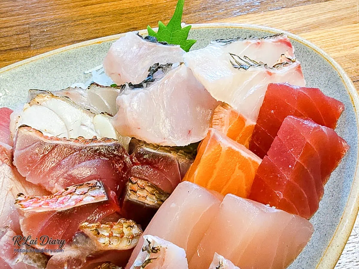台中熟成生魚片專賣浪金魚舖厚切生魚片