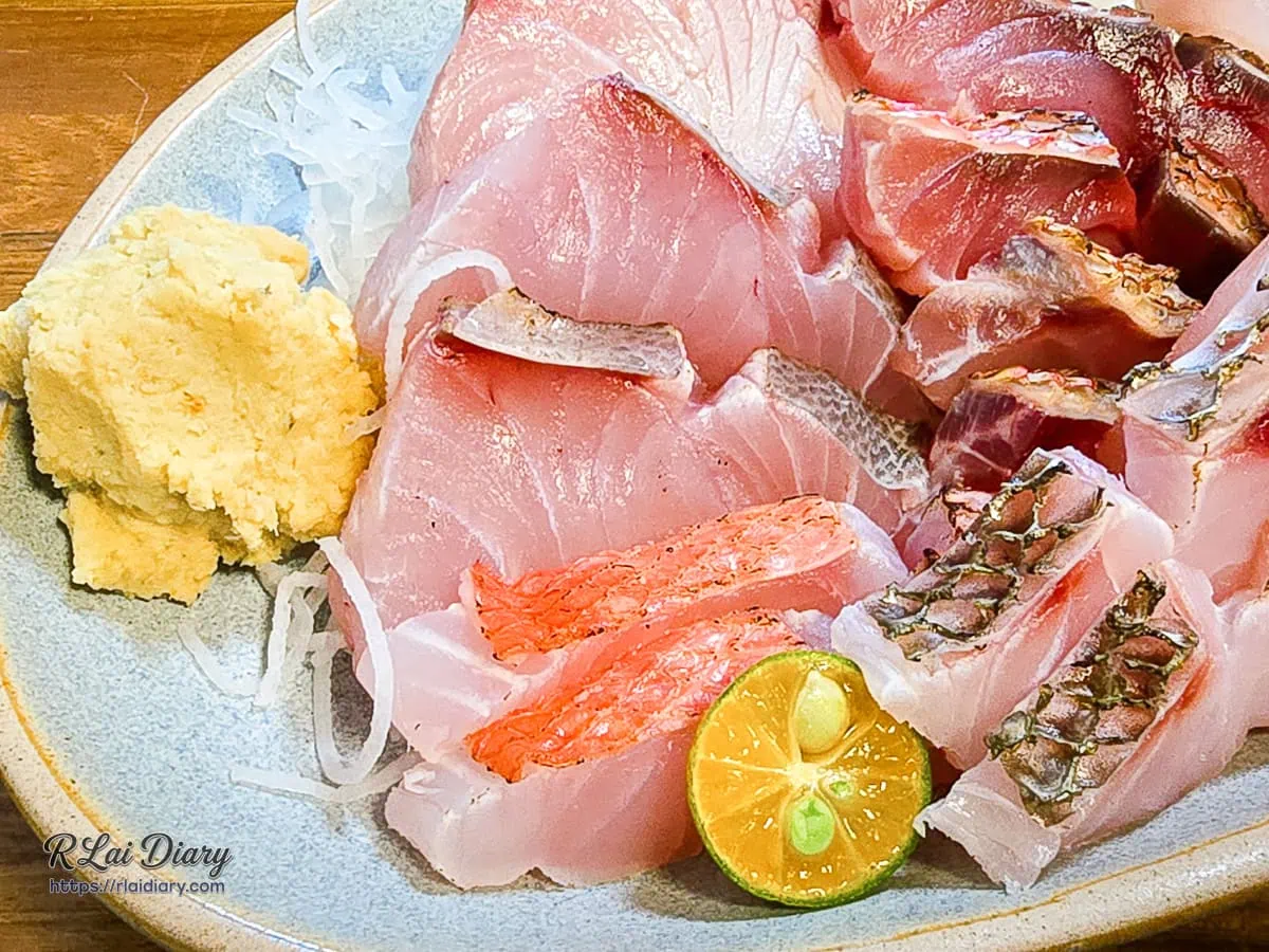 浪金魚舖嚴選台灣在地時令海魚生魚片