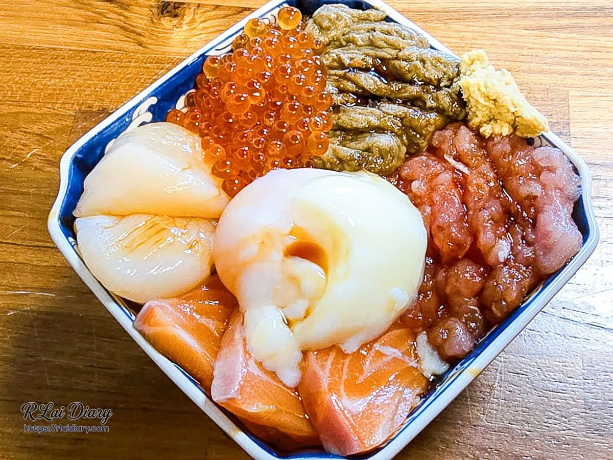台中生魚片丼飯推薦浪金魚舖六色丼