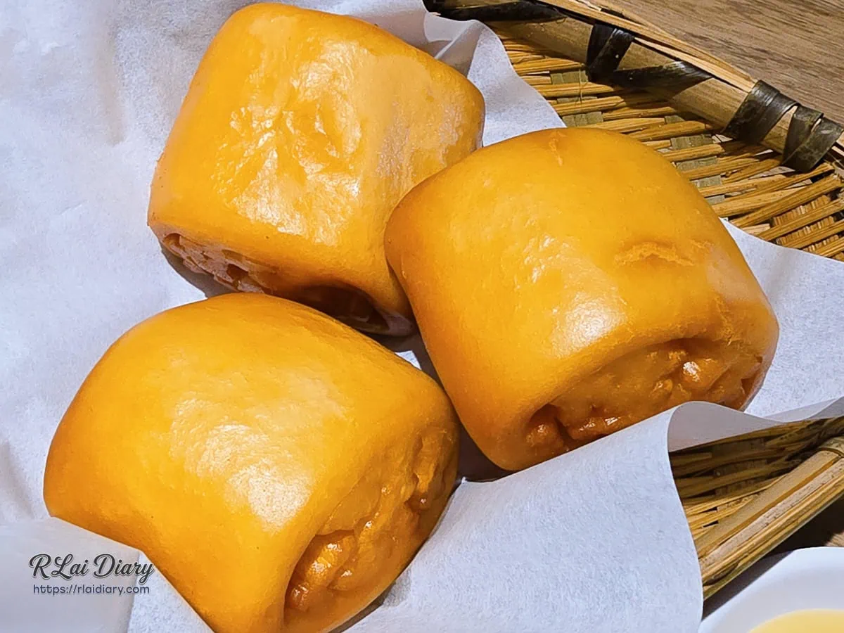 來呷飯川食堂勤美店人氣小點金黃炸饅頭俯角照