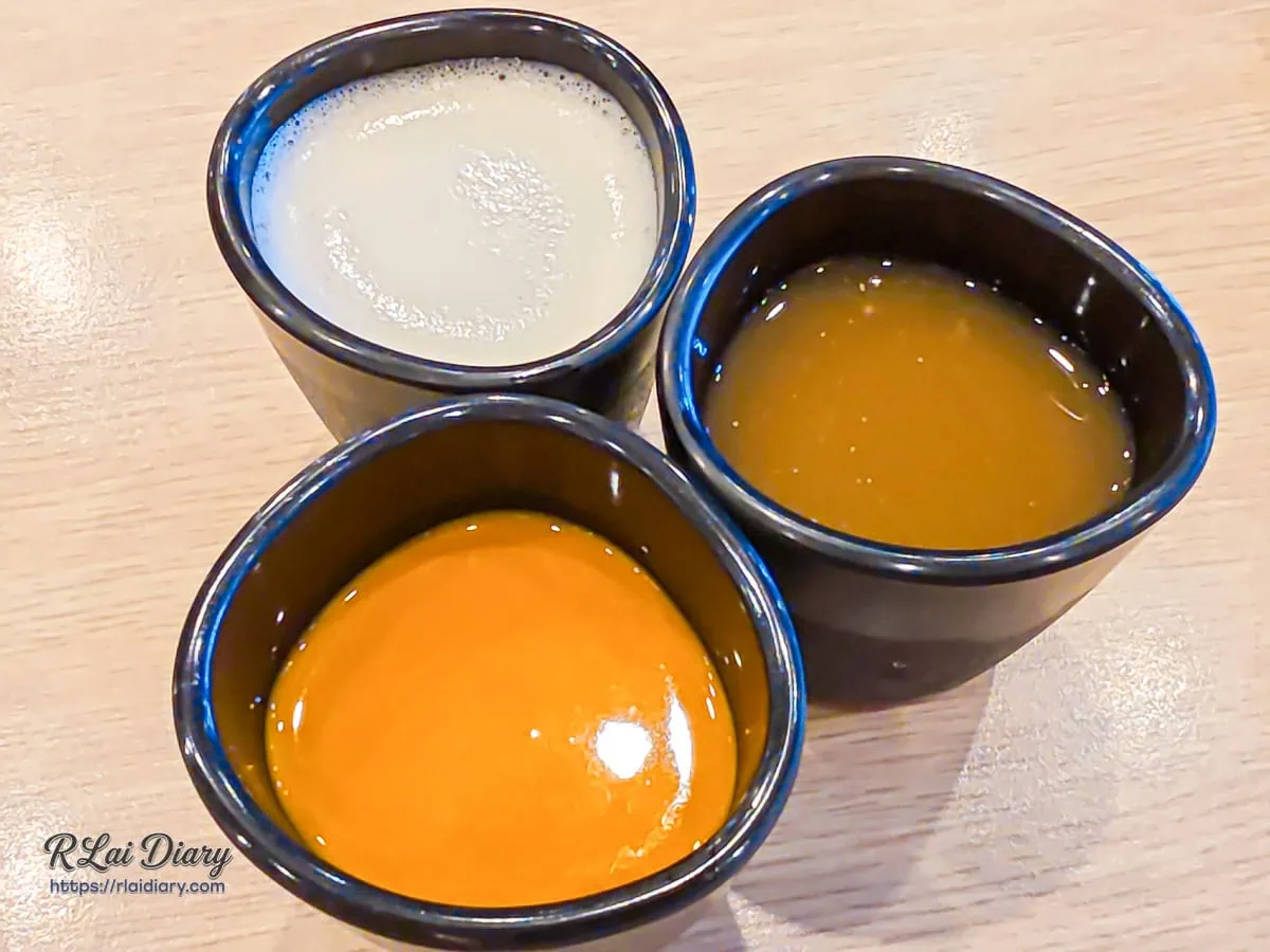牛範生大里國光店自助吧泰式奶茶與永和豆漿等飲品
