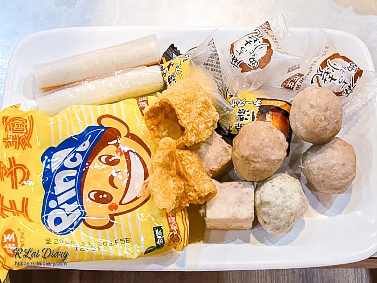 TenTen HOTPOT BBQ王子麵與丸子豐盛火鍋料盤